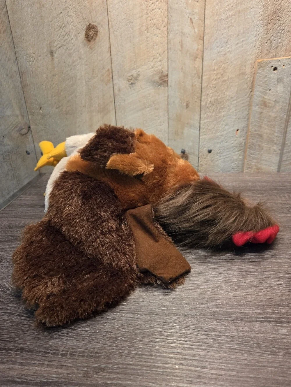 Tiger Tale Toys Plush Rooster Chicken Toy with Yellow Feet Farm Barnyard 19